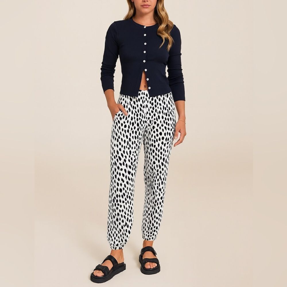 Lovers + Friends Cheetah Leopard Jogger